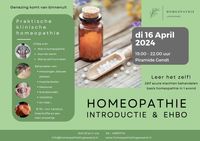 flyer homeopathie introductie en EHBO